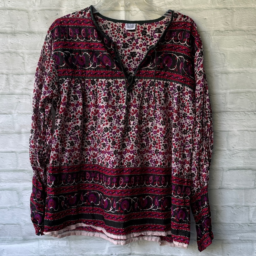 Classic 100 % cotton gauze Indian top